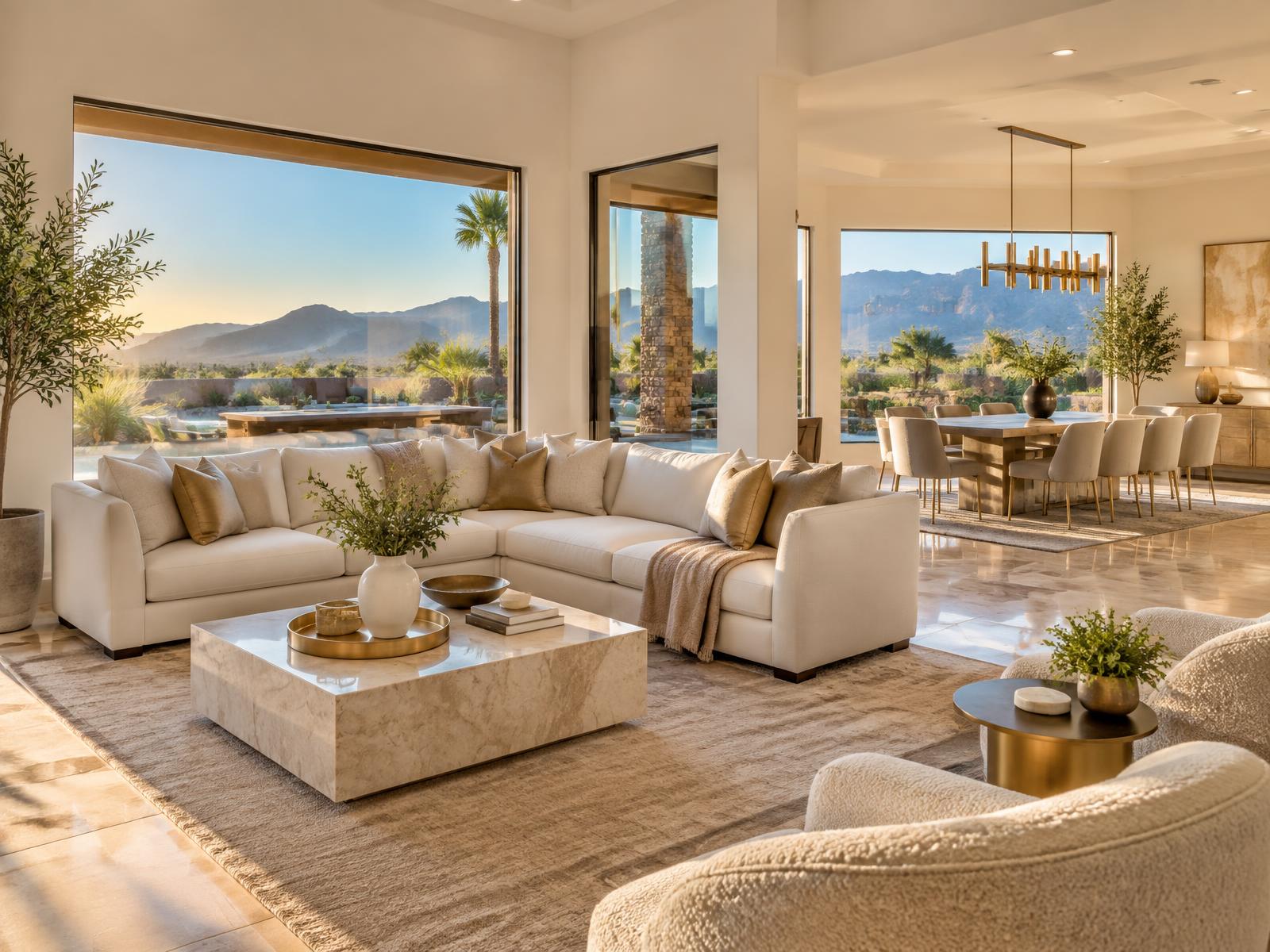 Professionally prepared Southern Nevada home interior for marketing
