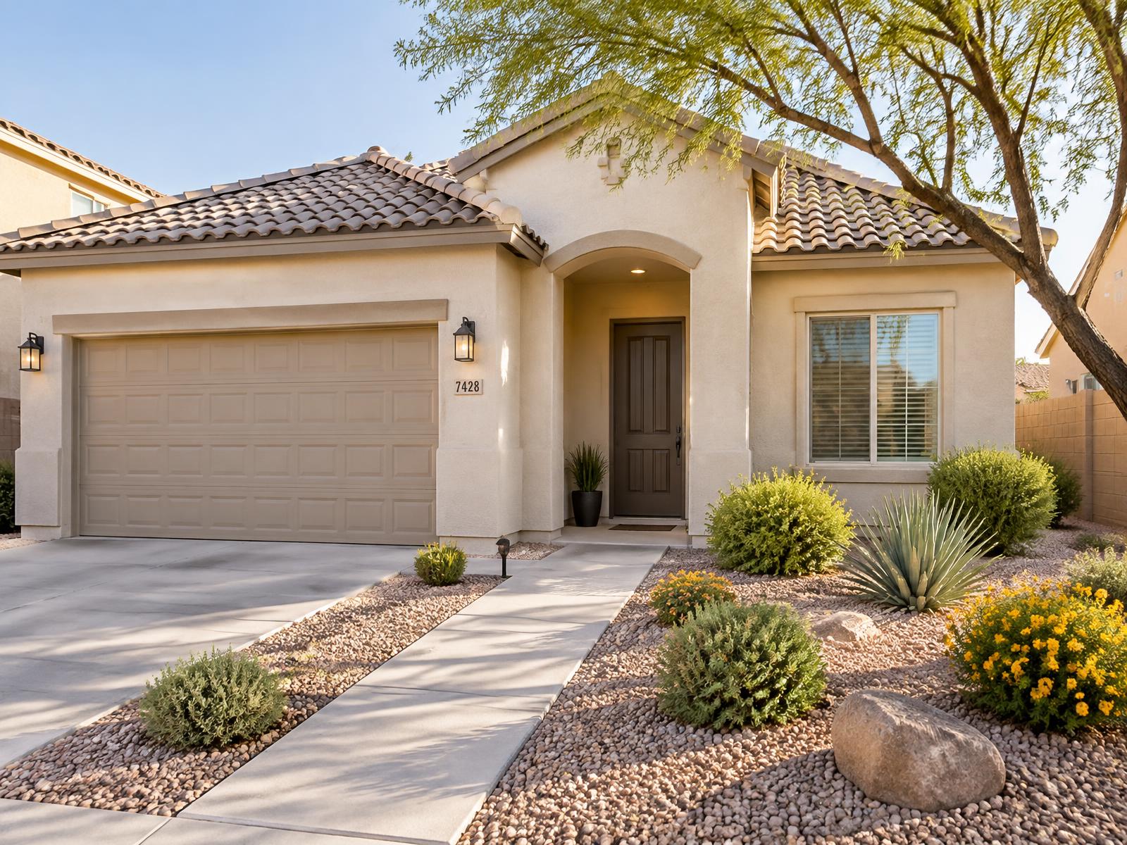 A well-maintained Southern Nevada rental property